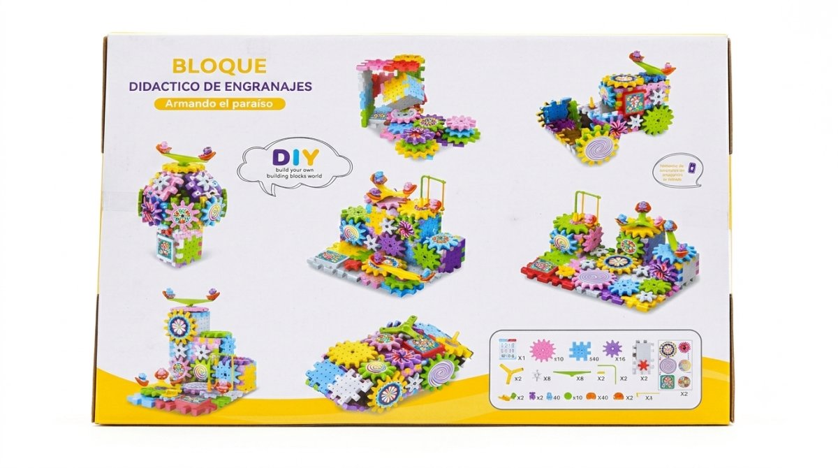 Bloque Didáctico de engranajes