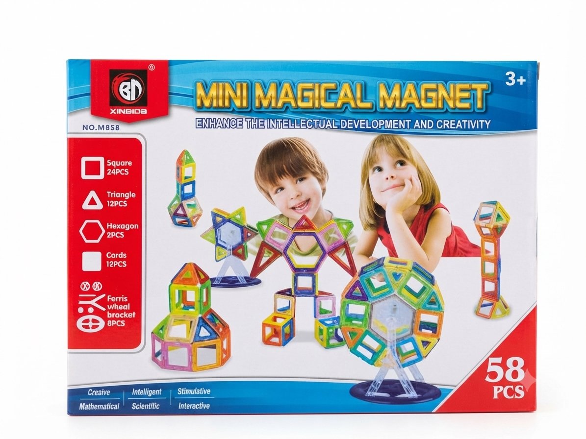Bloques Magnéticos  58 pcs