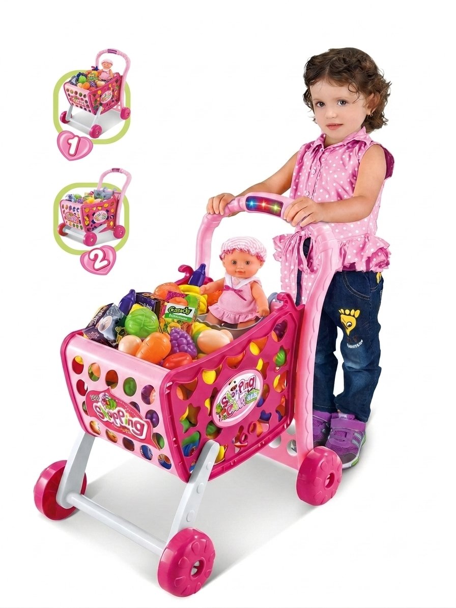 Carrito de compras 3 en 1