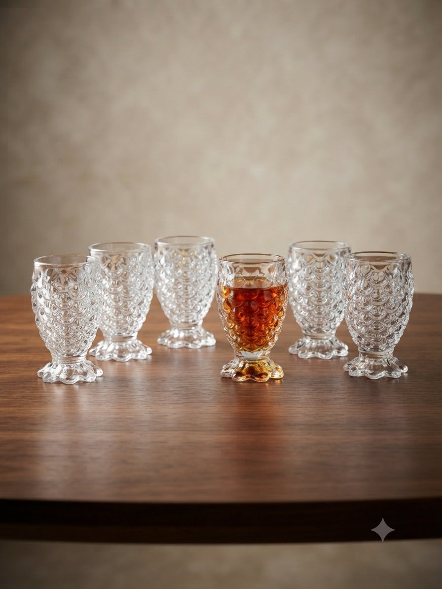Copa piña 6 pcs  LX6616