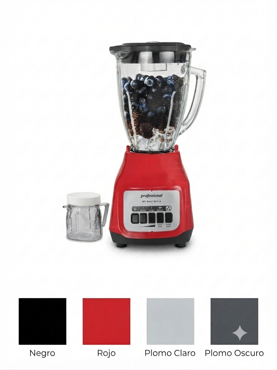 Licuadora a botones trillium 1.5 L - 2 velocidades