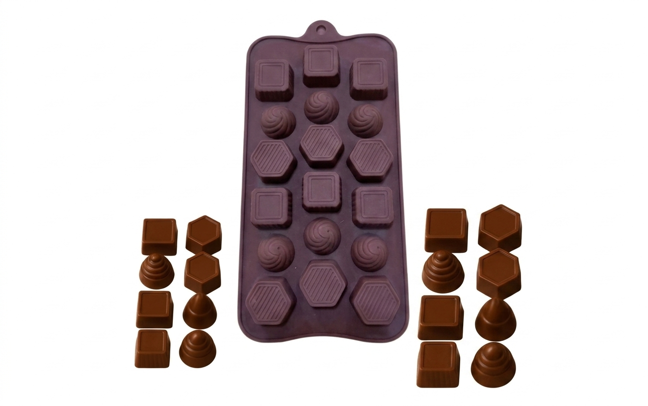 Molde dulces formas variadas  21*10.6*1.6 CM