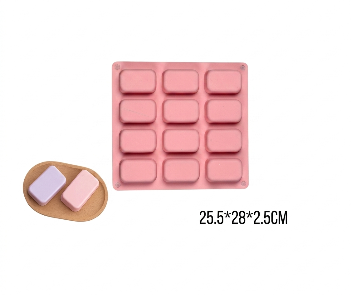 Molde para jabón *12 cav 25.5*28*2.5CM
