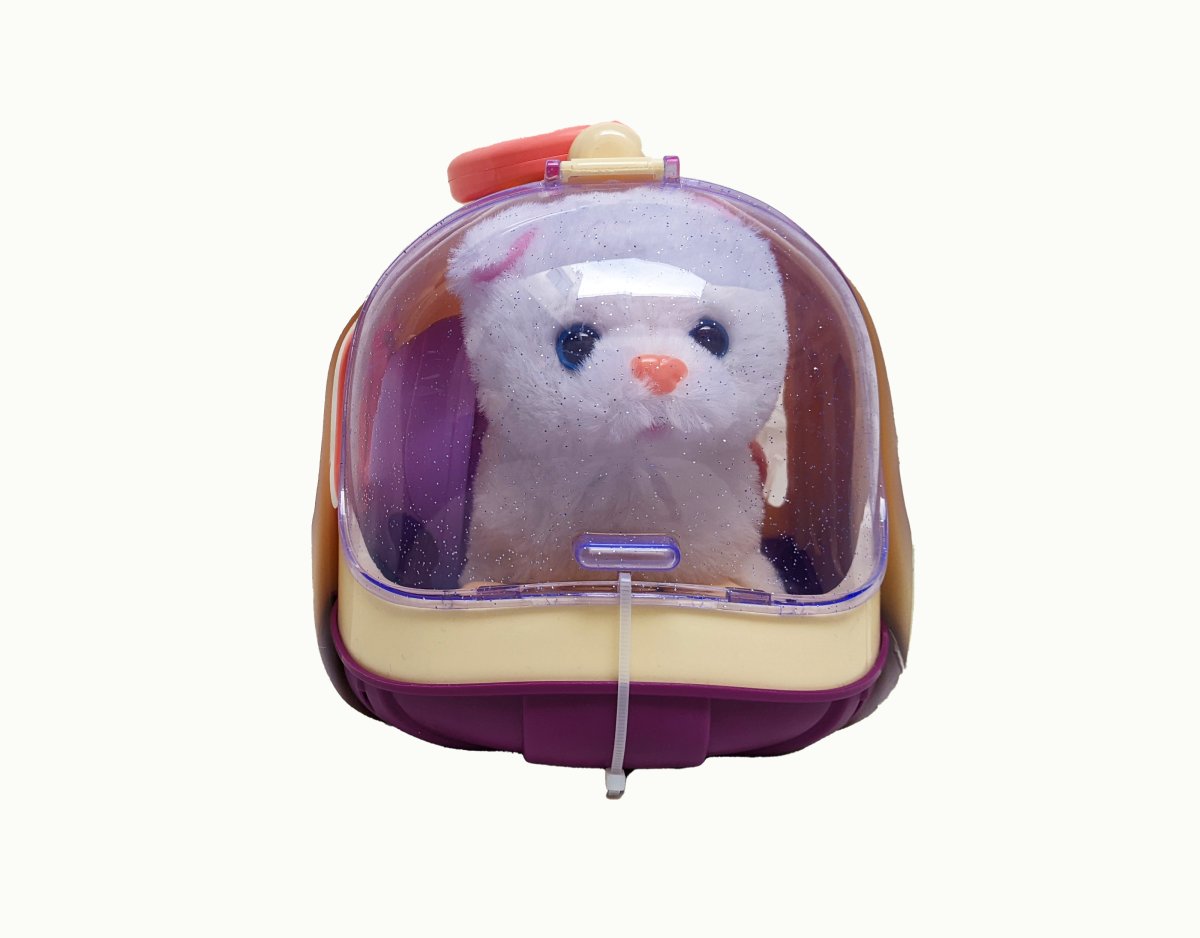 Plush pet jaula c/ gato