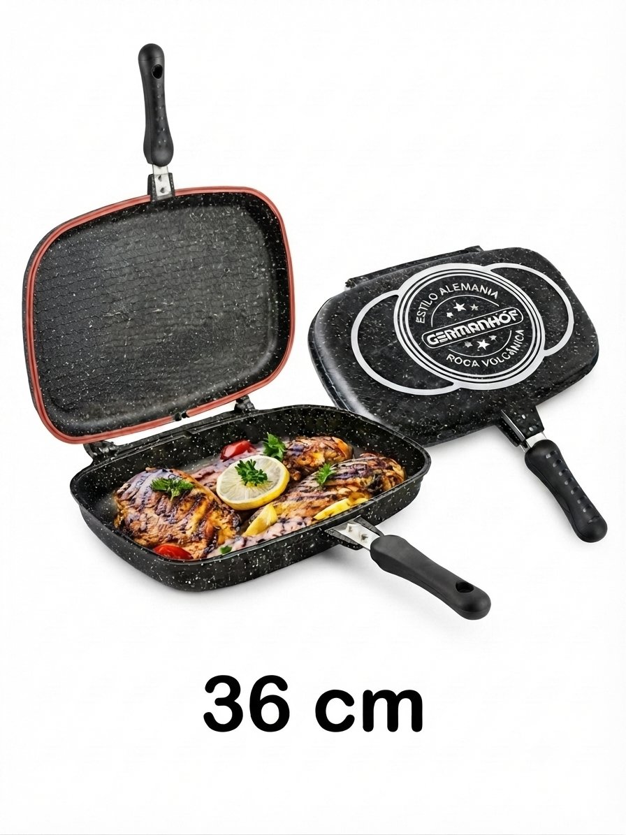 Sartén doble tapa germanhof 36cm