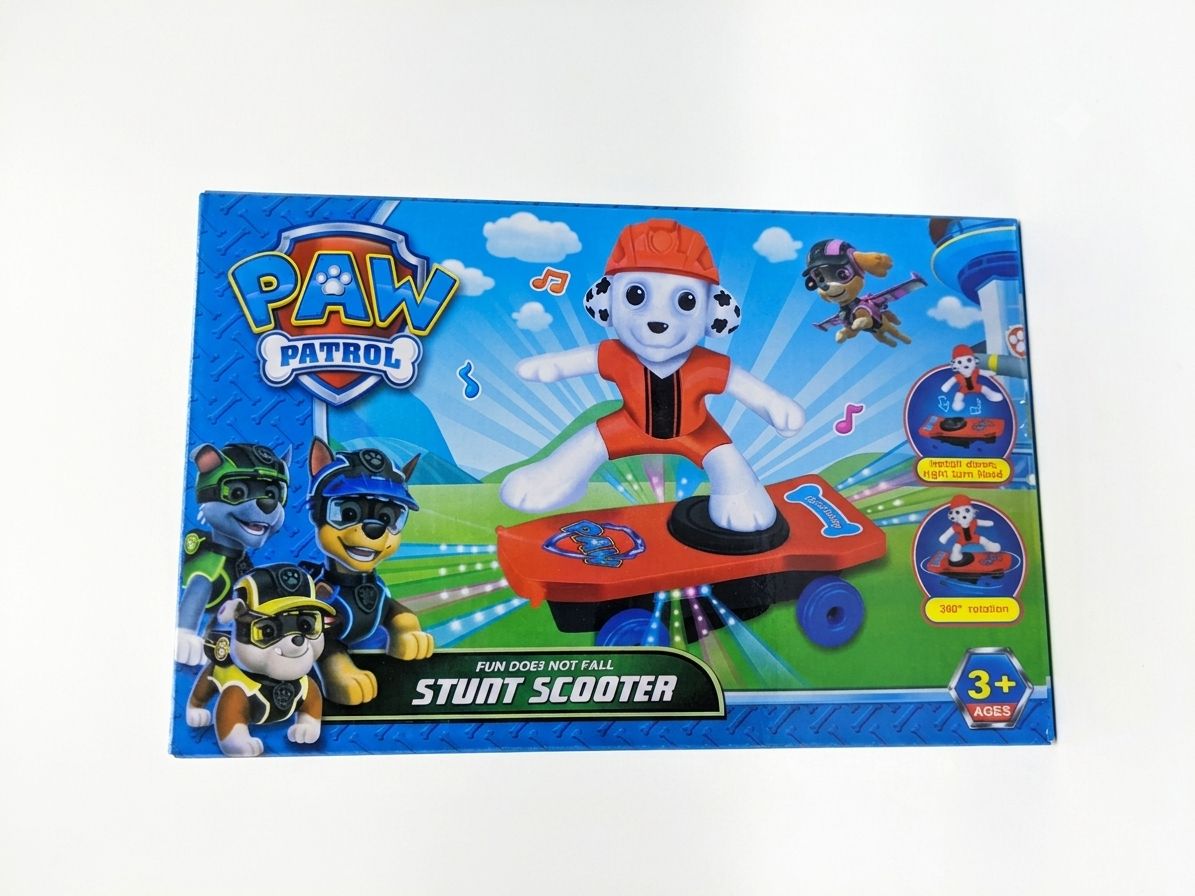 Scooter con perro patrol