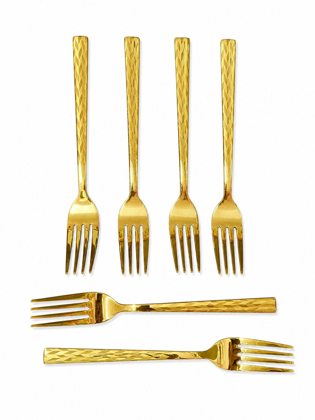 Tenedor Dorado 6 pcs