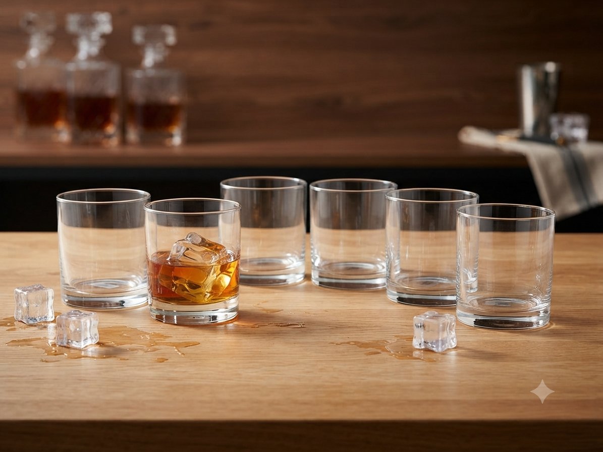 Vaso whisky Laurel 8090 x 6PCS