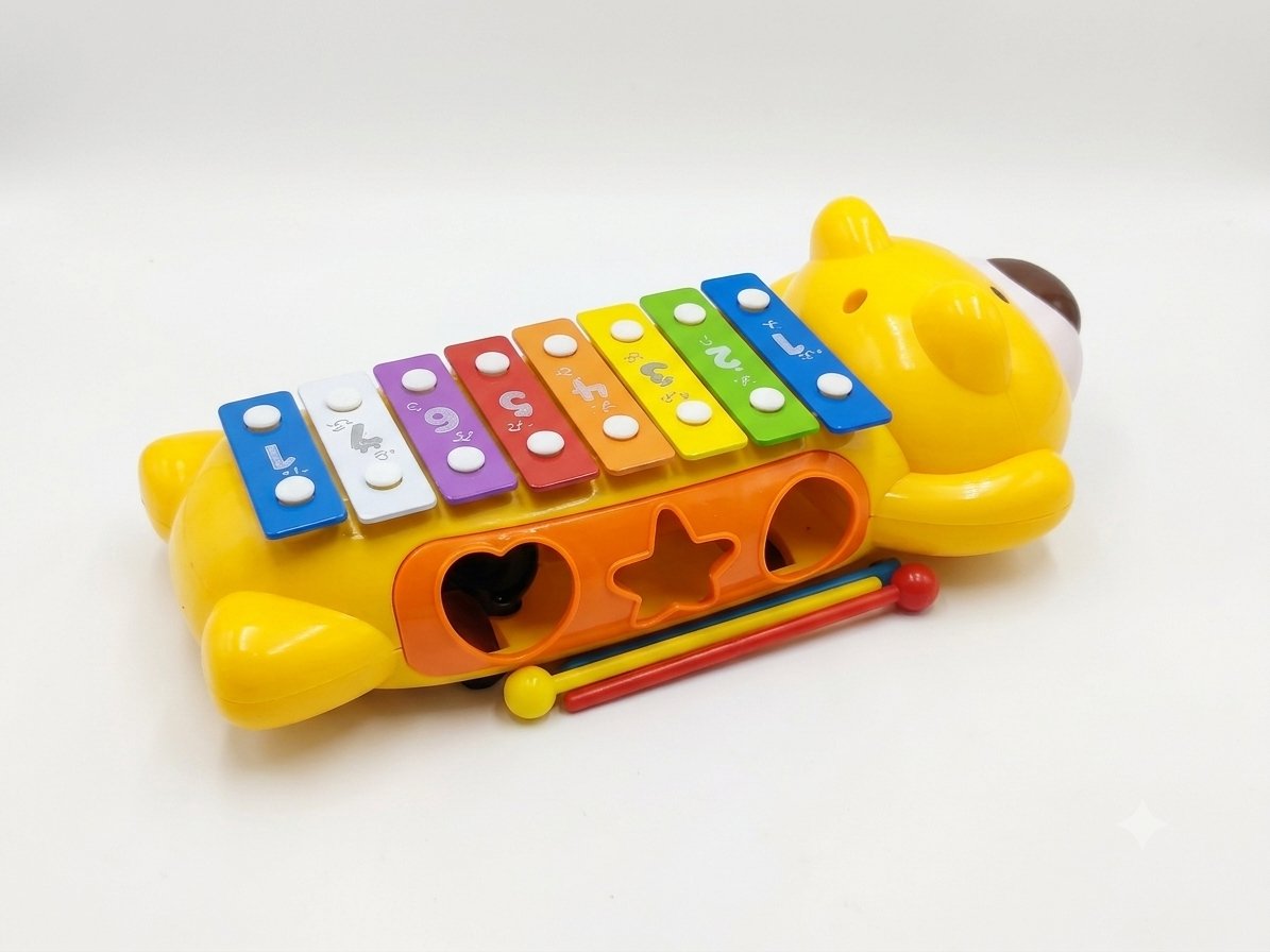 Xilofono metallophone Oso